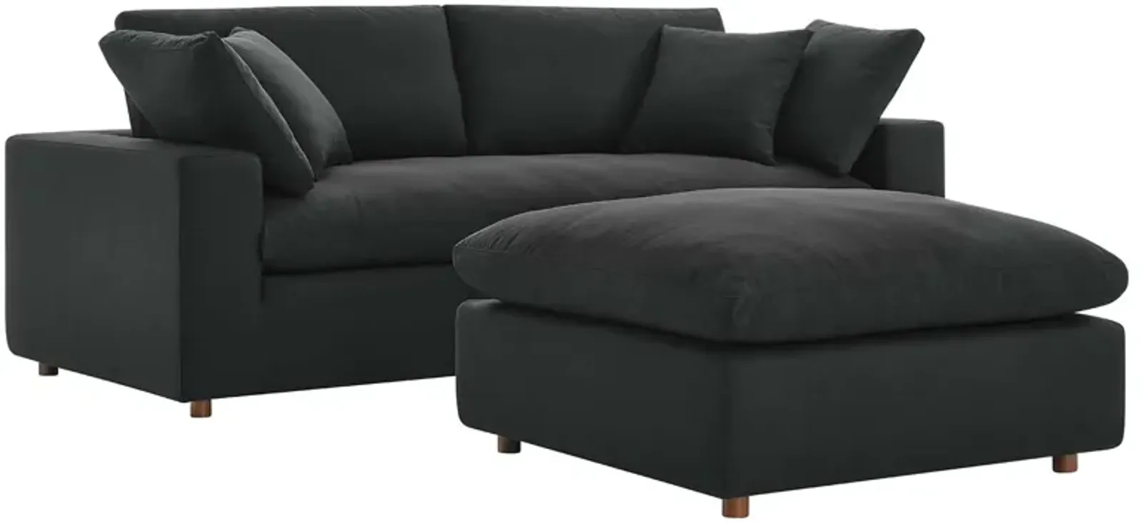 Commix Down Filled Overstuffed Sectional