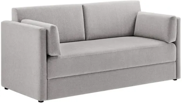 Linden Upholstered Heathered Chenille Sofa by Modway