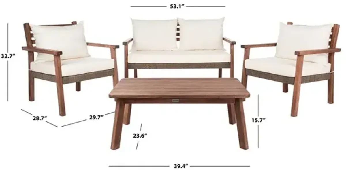 REID 4 PC LIVING SET