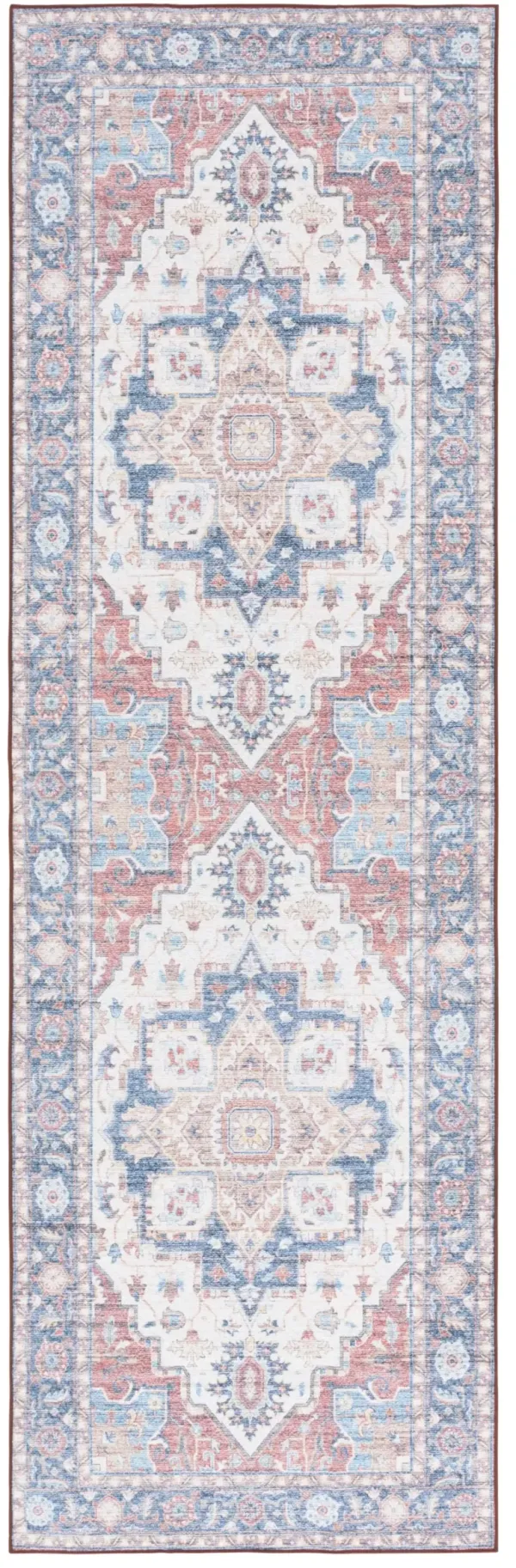 ARIZONA 913 RUST  2'-6' x 8' Runner Rug