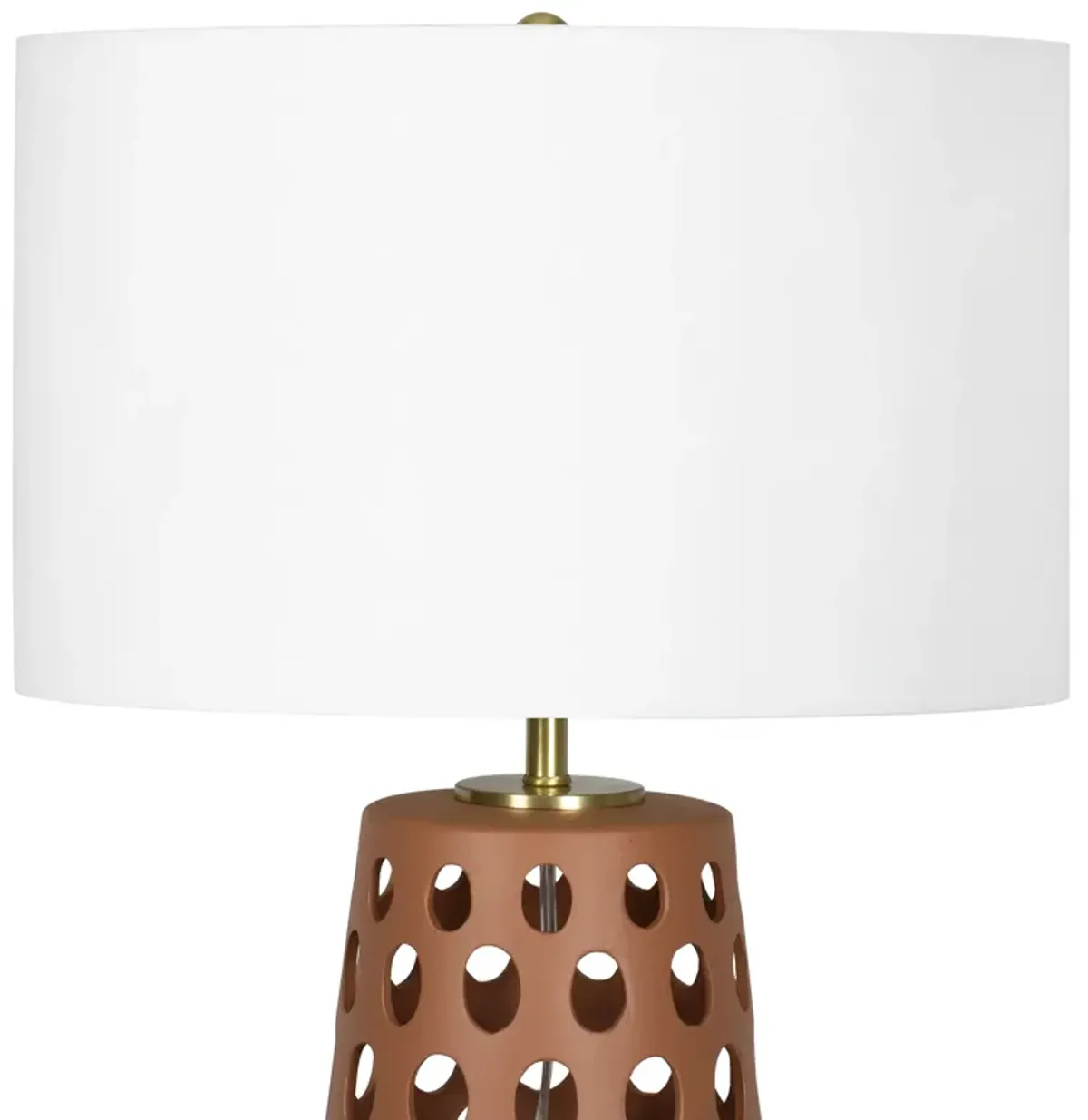 Kelvin Ceramic Table Lamp (Terra Cotta)