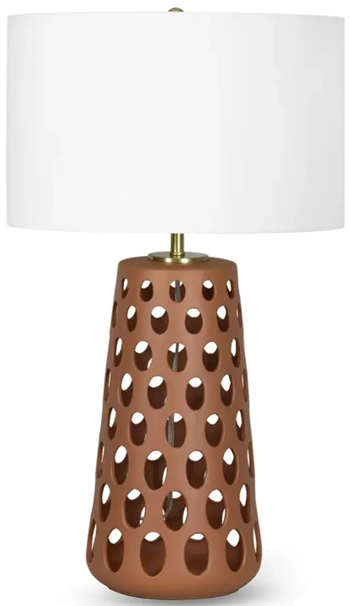 Kelvin Ceramic Table Lamp (Terra Cotta)