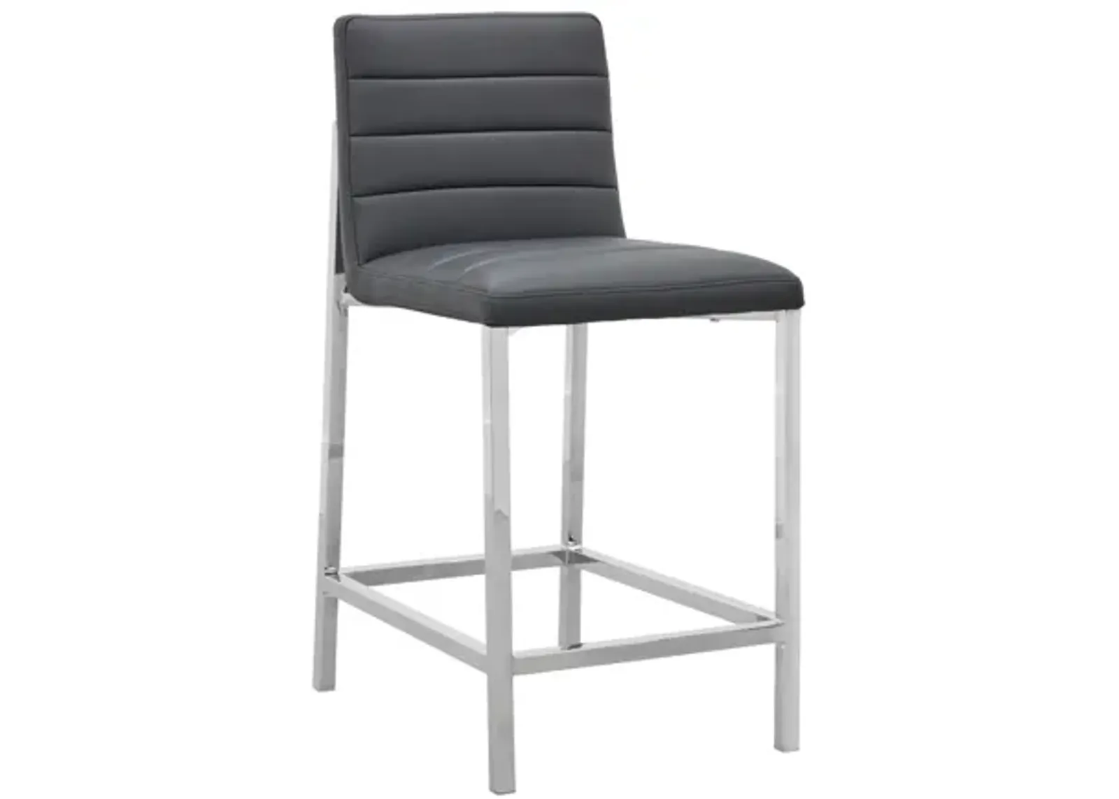 Amalfi Metal Back Counter Stool in Cobalt