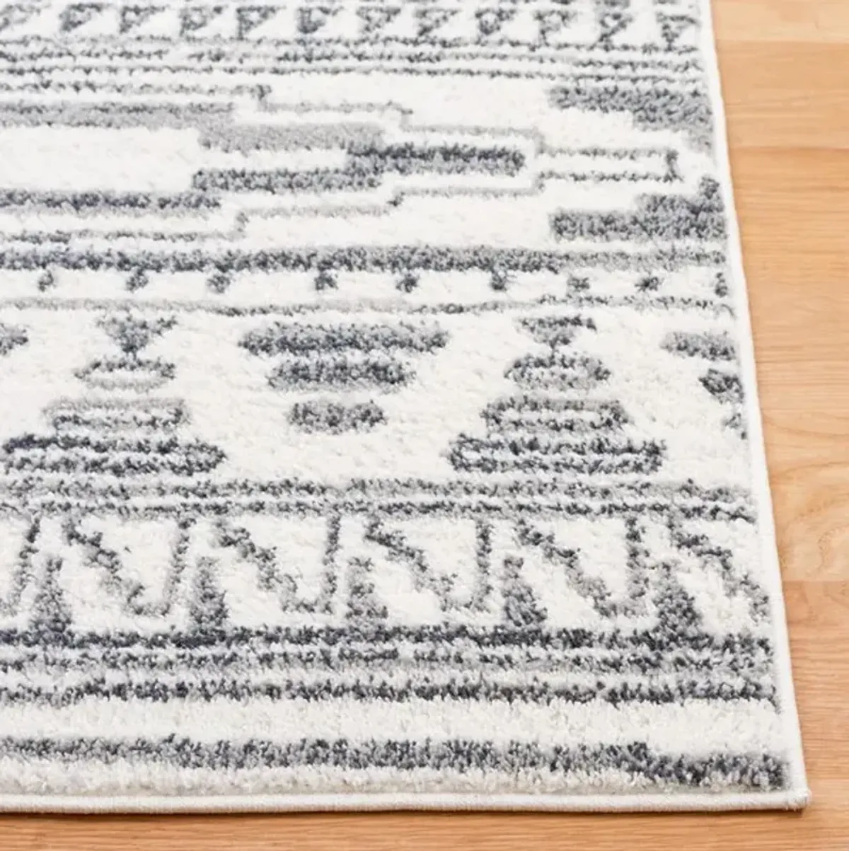 LAYLA 105 Grey 6'-7' X 6'-7' Square Square Rug