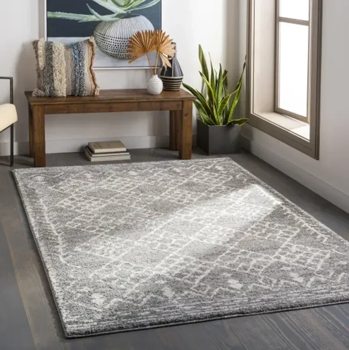 Andorra ARD-2308 6'7" x 9' Machine Woven Rug