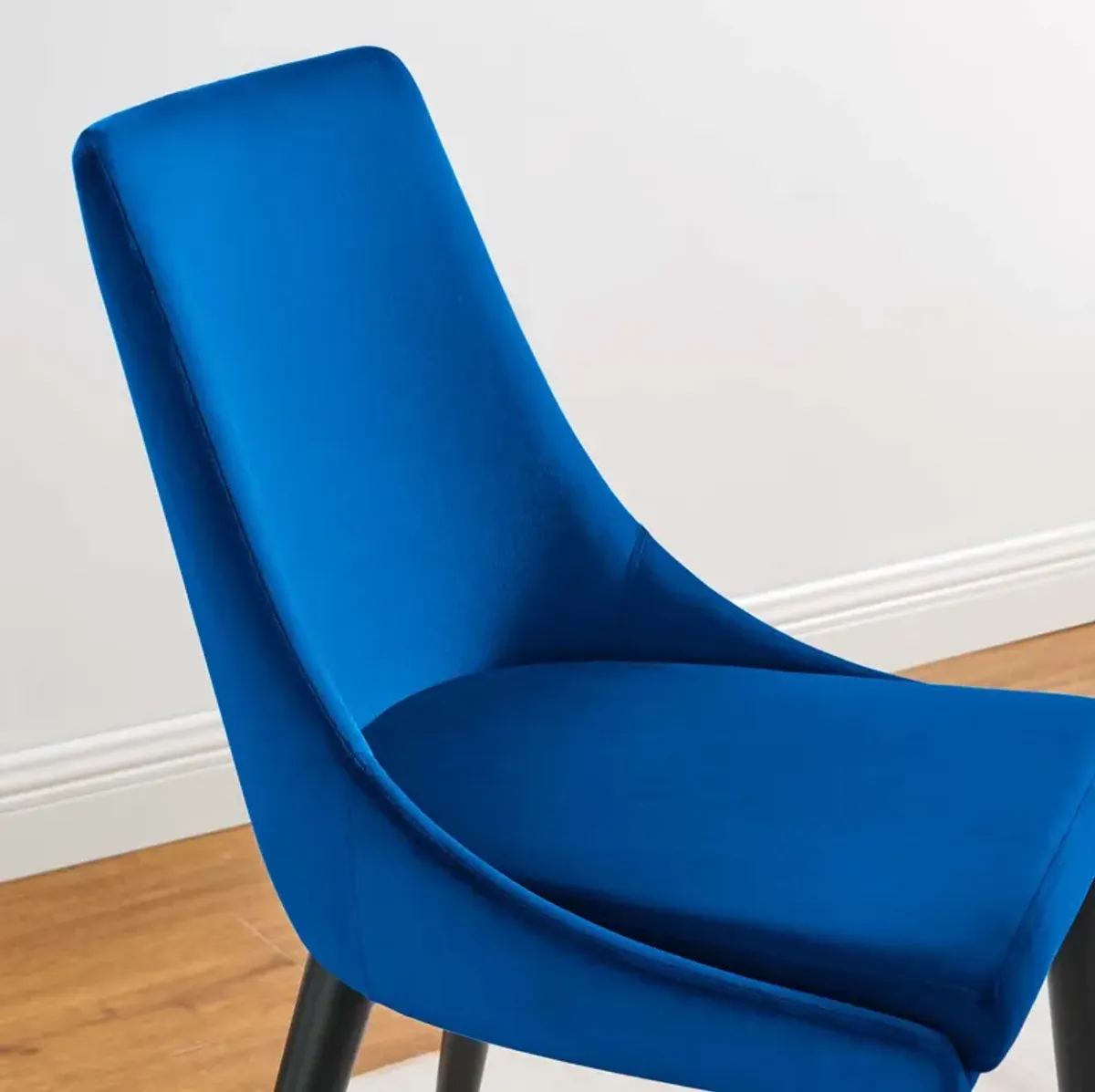 Viscount Performance Velvet Dining Chair