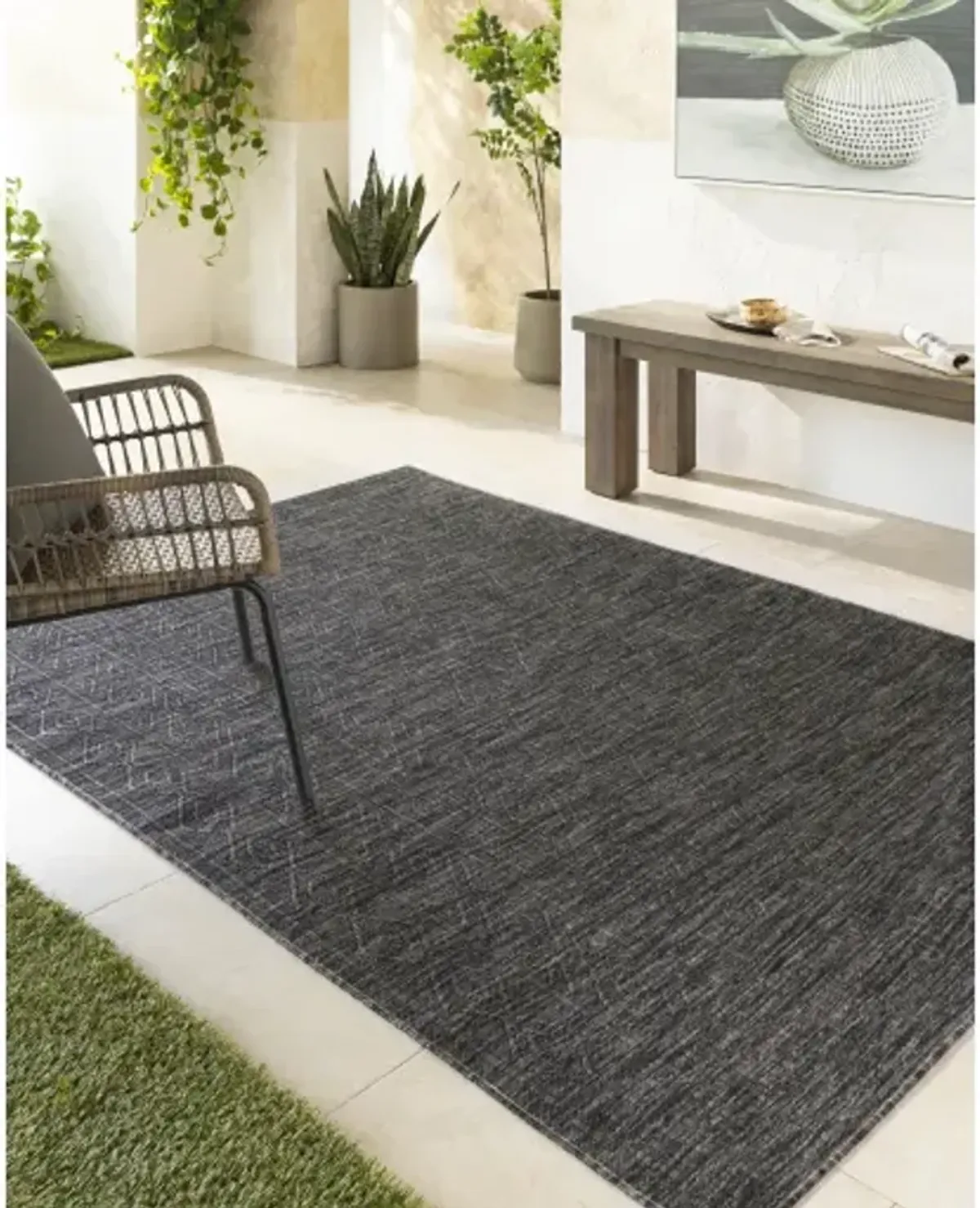 Terrace TRC-2303 5'1" x 7' Machine Woven Rug