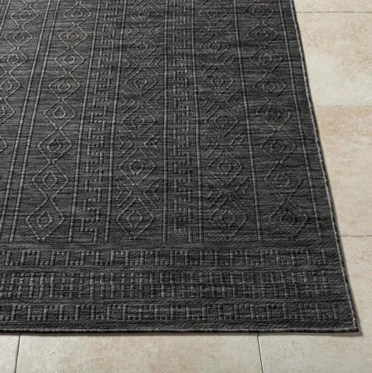 Terrace TRC-2303 5'1" x 7' Machine Woven Rug