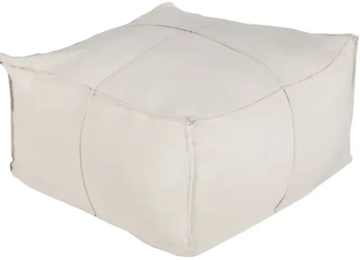 Soli Linen Pouf