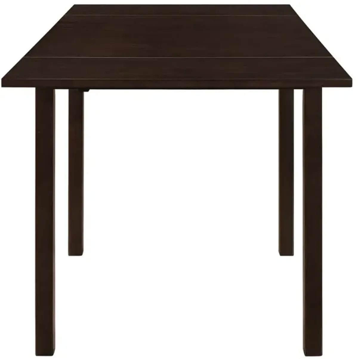 Kelso Rectangular Dining Table with Drop Leaf Cappuccino