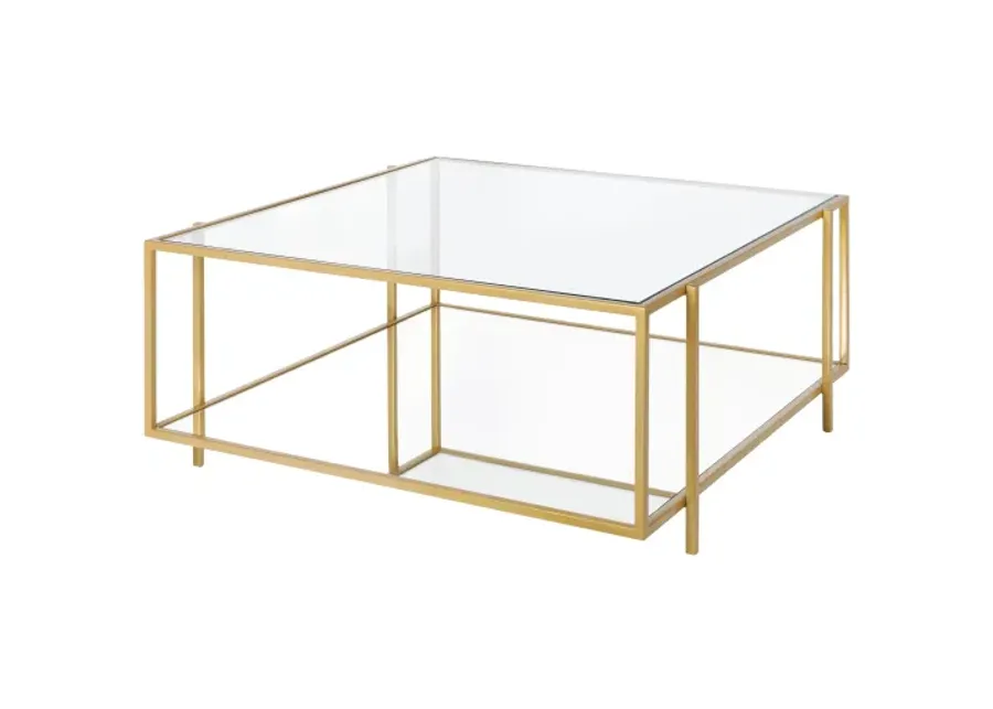 Alecsa EAA-011 16"H x 36"W x 36"D Coffee Table