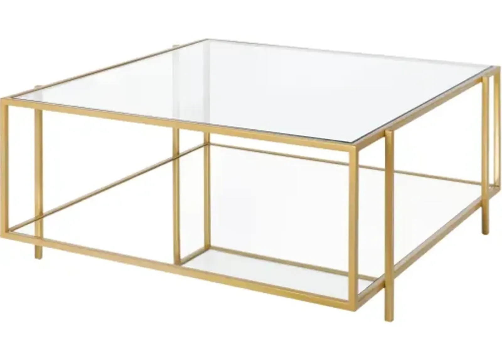 Alecsa EAA-011 16"H x 36"W x 36"D Coffee Table