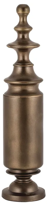 Footed Brass Finial - Short