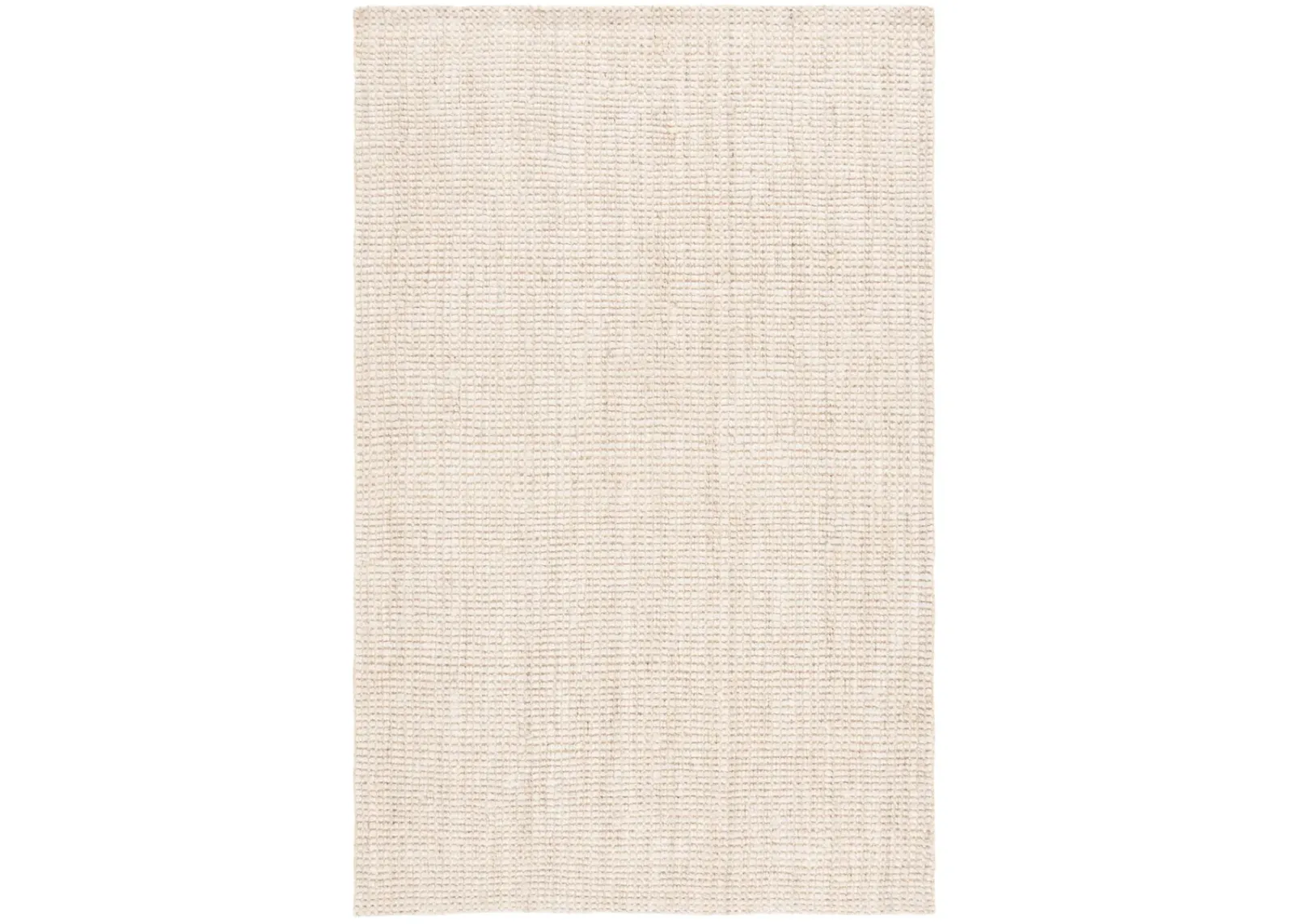 NATURAL FIBER 576 BLEACH  4' x 6' Small Rectangle Rug