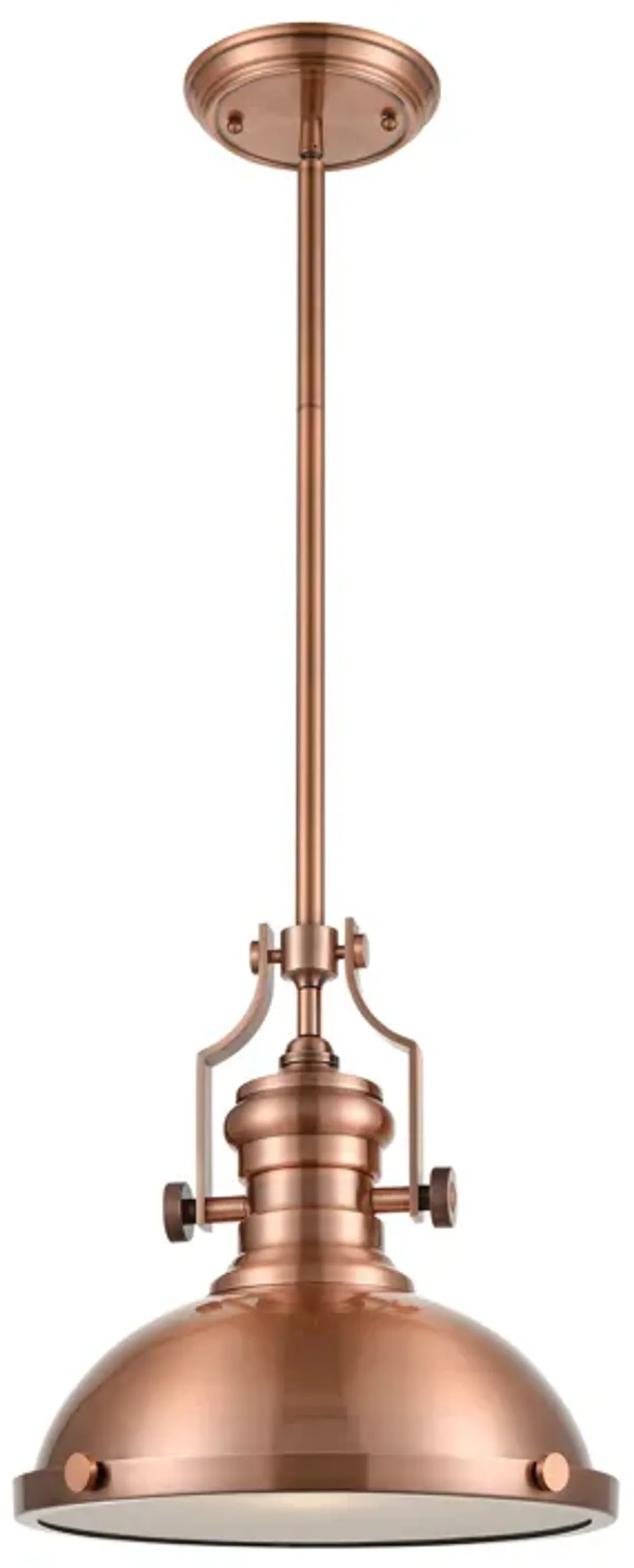 Chadwick 13" Wide 1-Light Pendant - Antique Copper