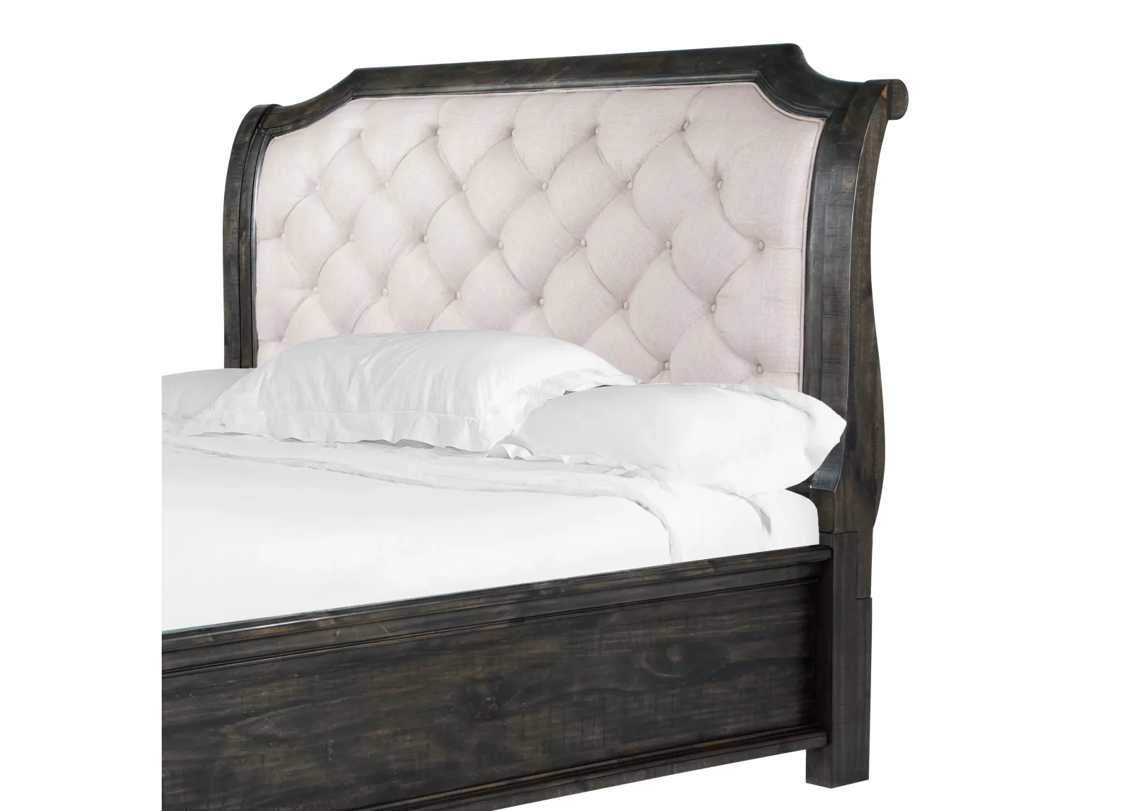 Bellamy King Sleigh Bed Headboard