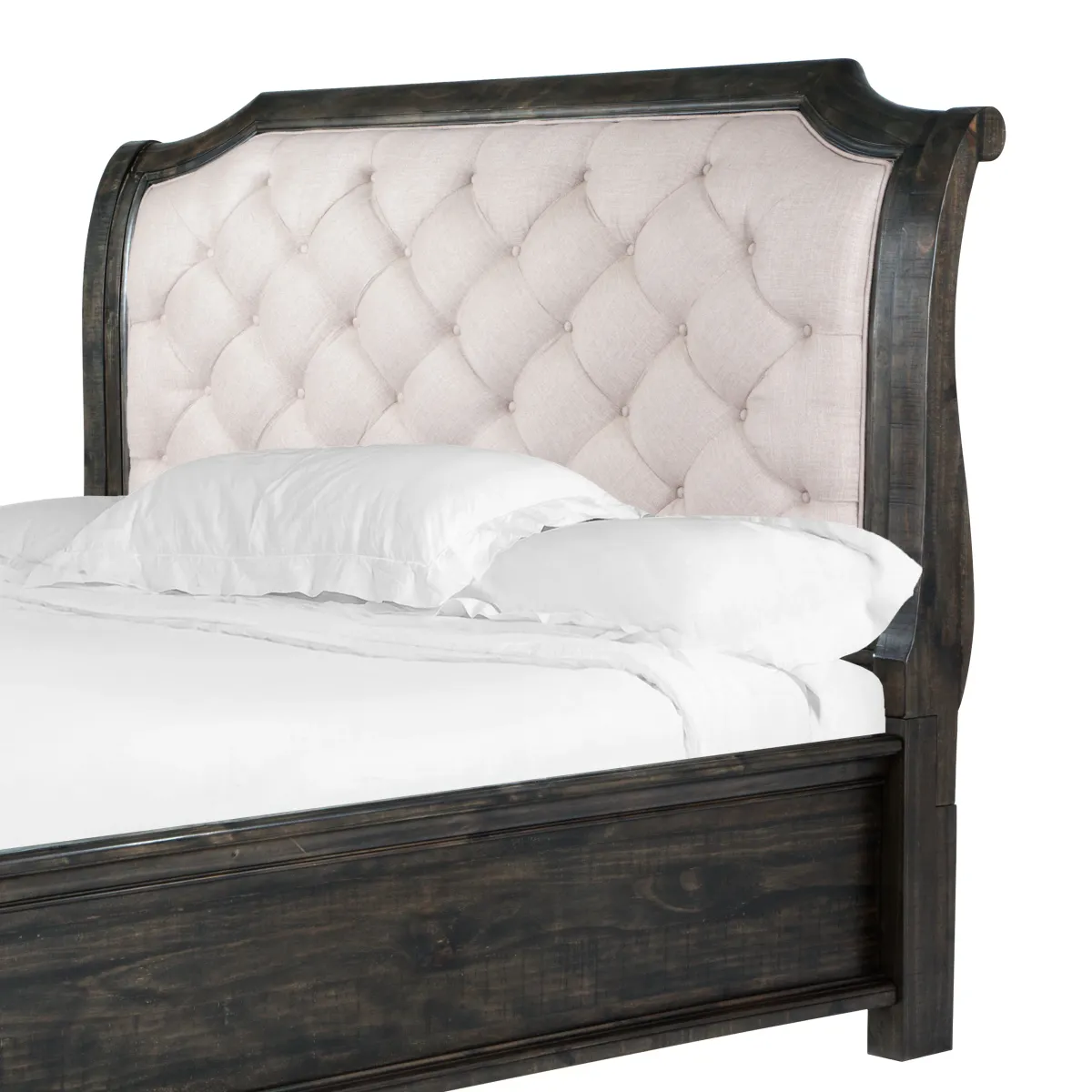 Bellamy King Sleigh Bed Headboard