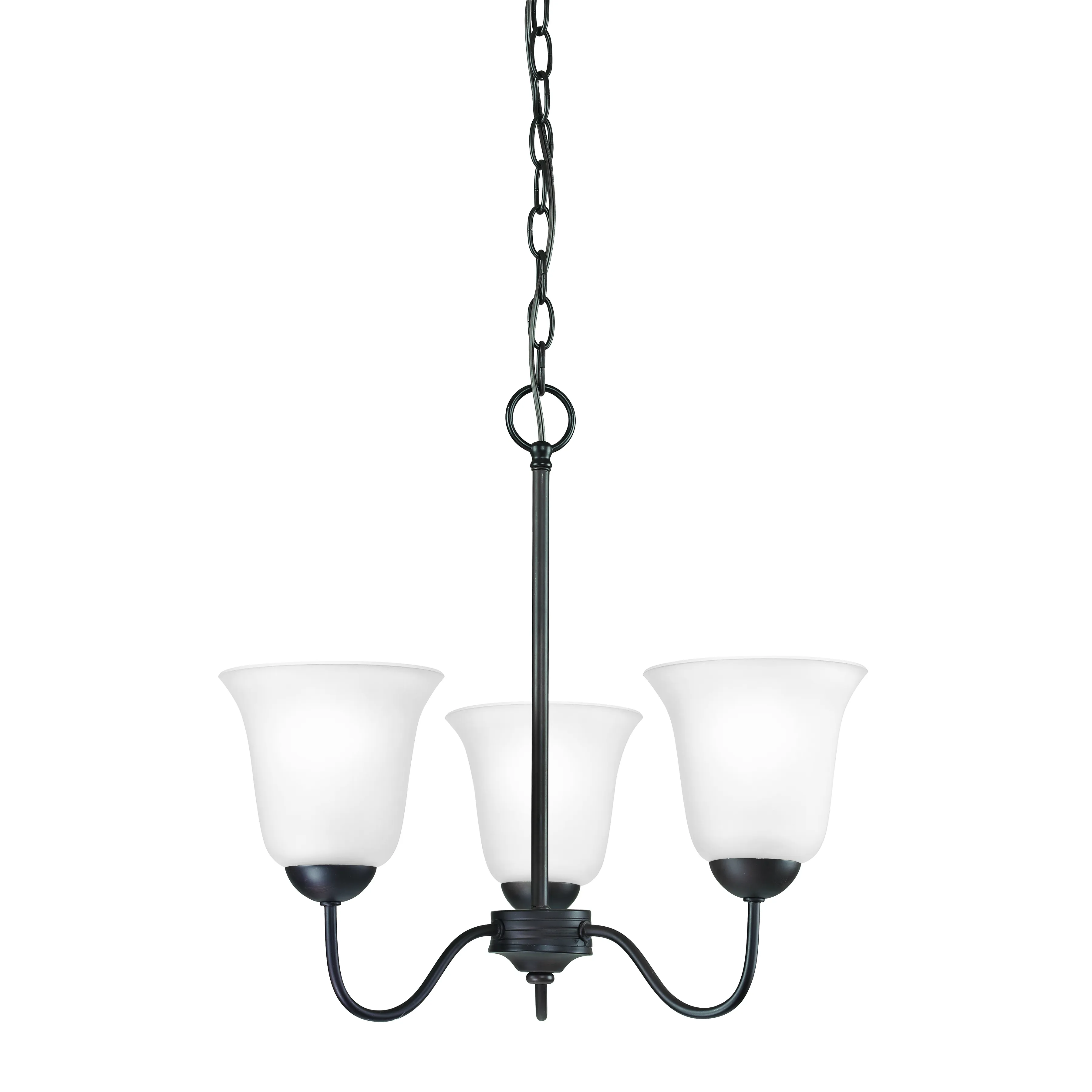 Conway 19" Wide 3-Light Chandelier - Oil Rubbed Bronze