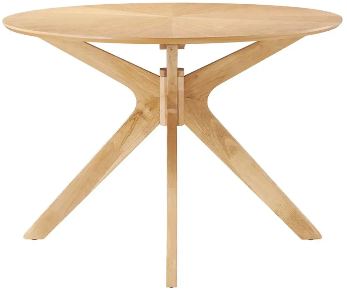 Crossroads 63" Oval Wood Dining Table