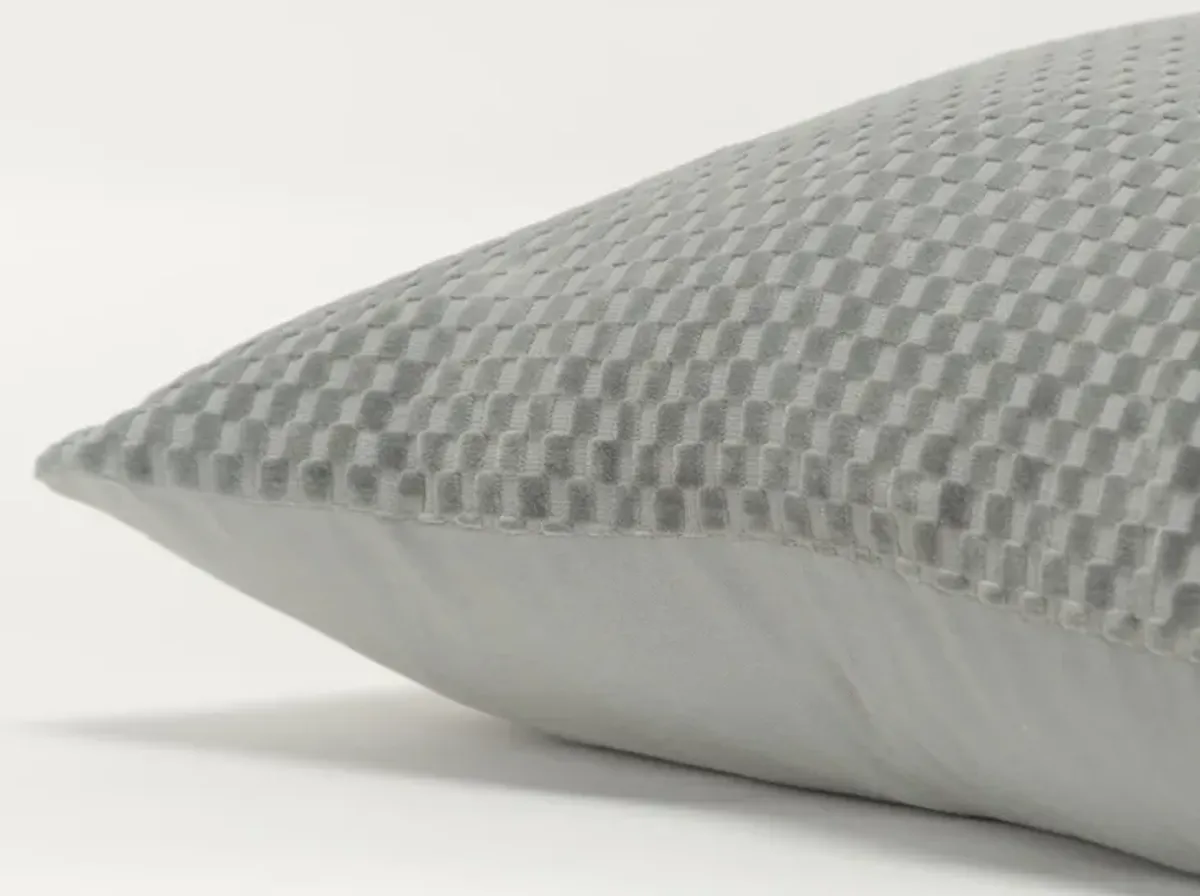 solid grey Pillow