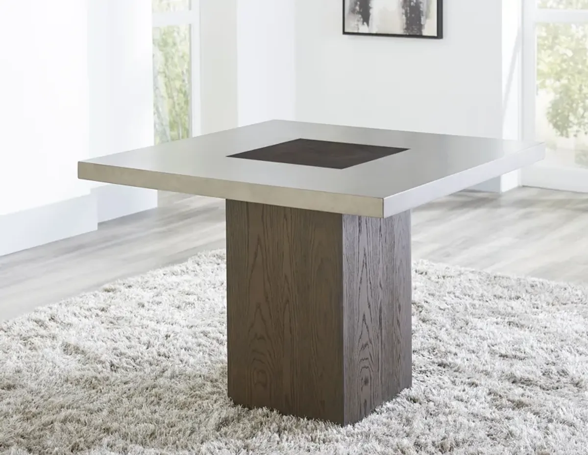 Modesto Concrete Table in Concrete/French Roast