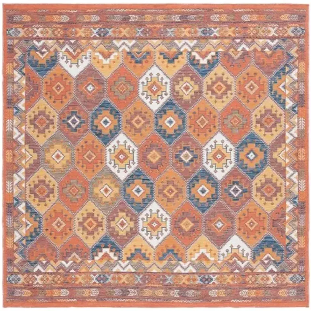 SUNRISE 630 Gold 6'-7' X 6'-7' Square Square Rug