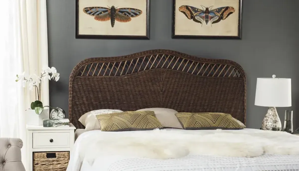 Sephina Brown / Multi Rattan Headboard