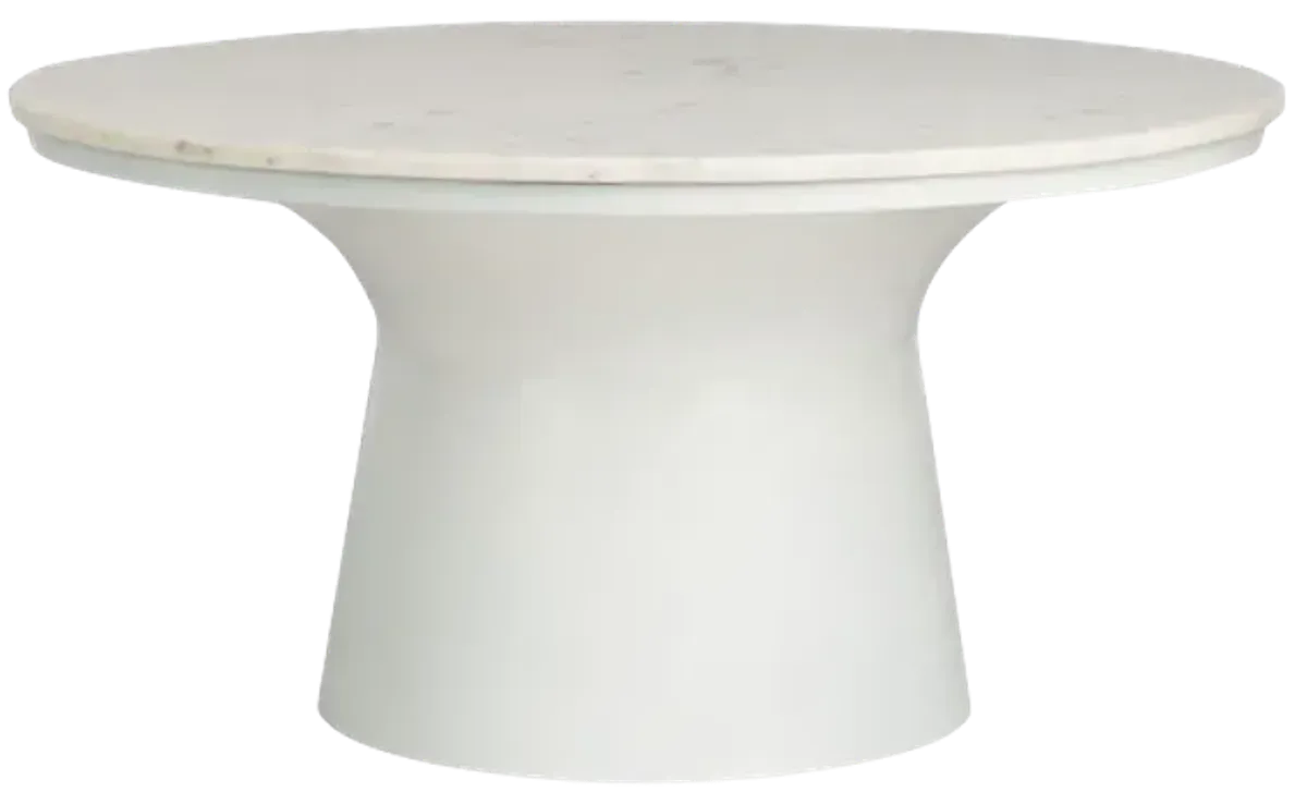 MILA PEDESTAL COFFEE TABLE