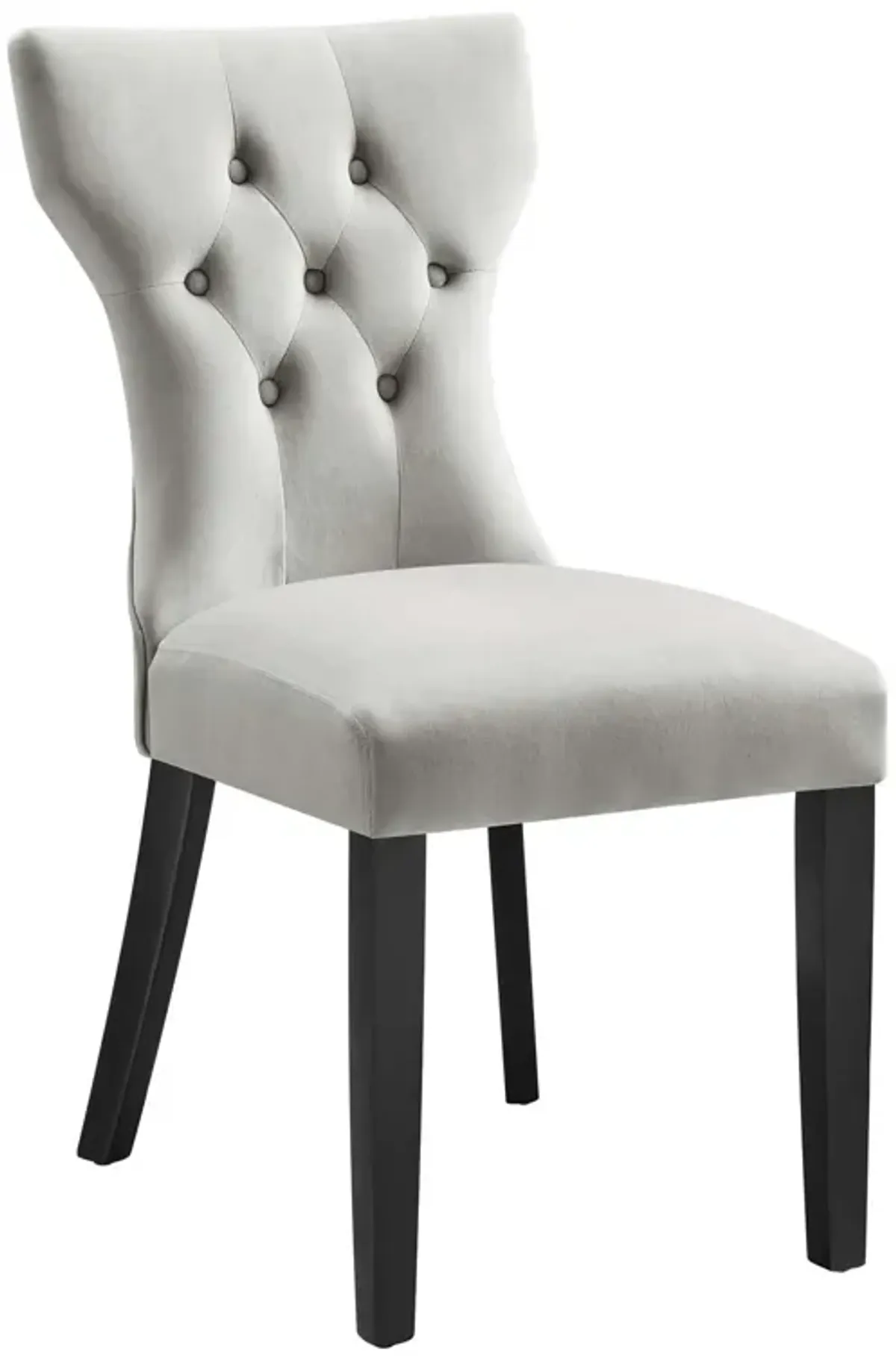 Silhouette Performance Velvet Dining Chairs - Set of 2