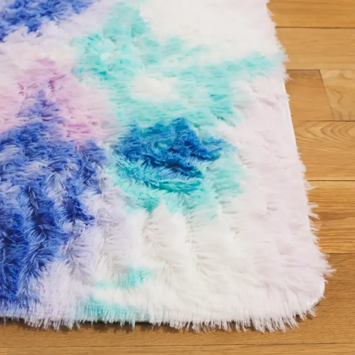 RAINBOW SHAG 100 RAINBOW  2'-3' x 6' Runner Rug