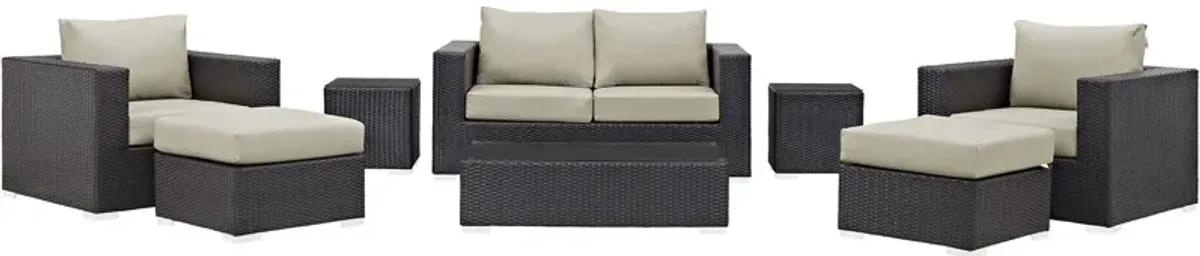 Convene 8 Piece Outdoor Patio Sofa Set