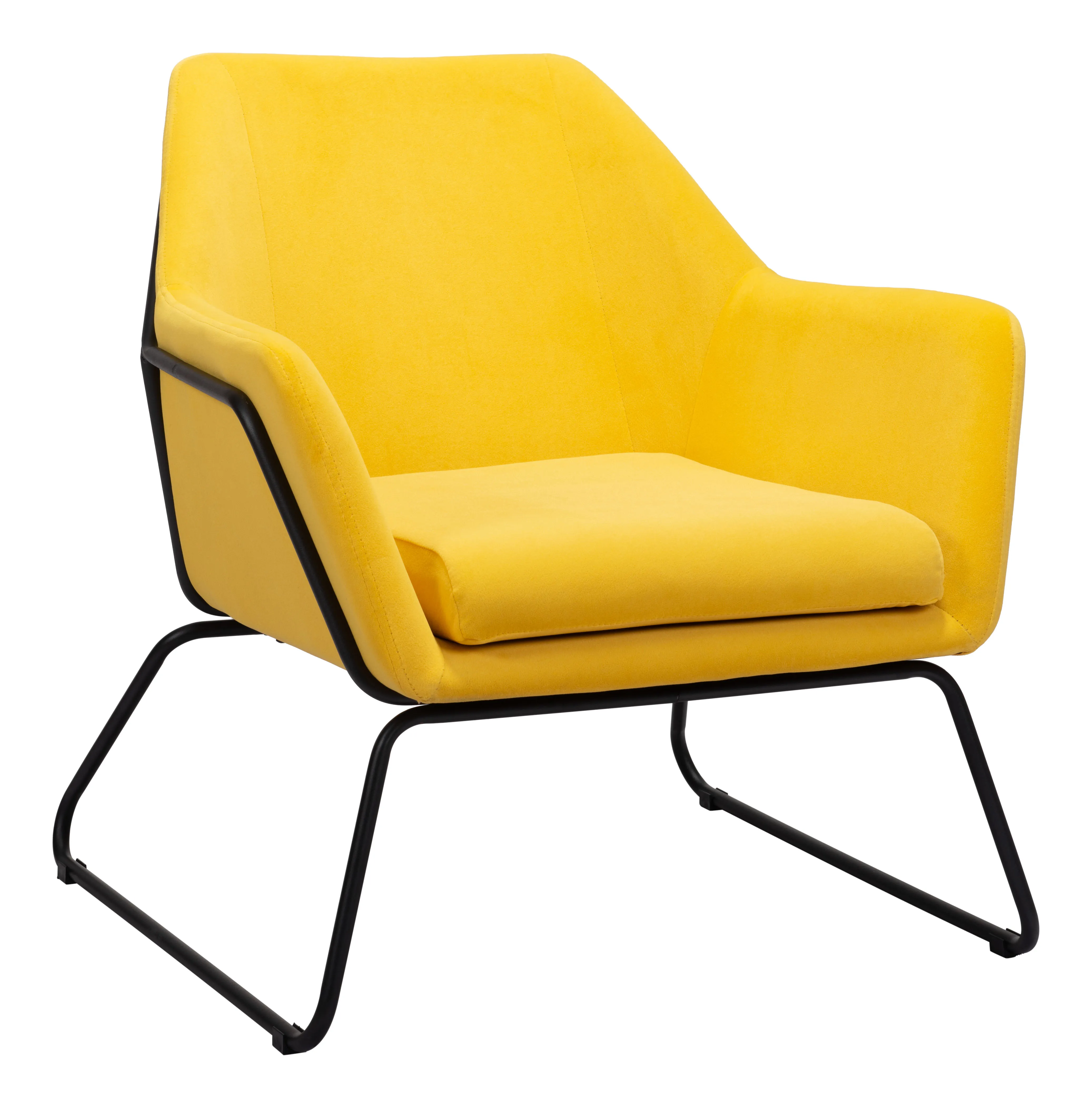 Jose Accent Chair Yellow