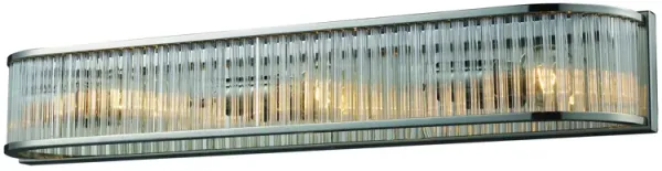 Braxton 27.5" Wide 3-Light Vanity Light - Polished Nickel