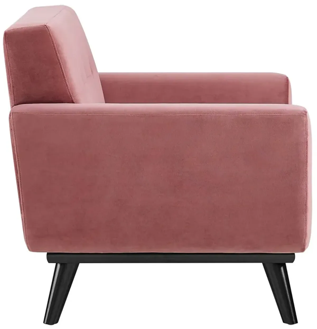 Engage Performance Velvet Armchair