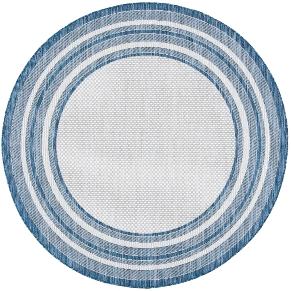 COURTYARD 8475 IVORY  10' x 10' Round Round Rug