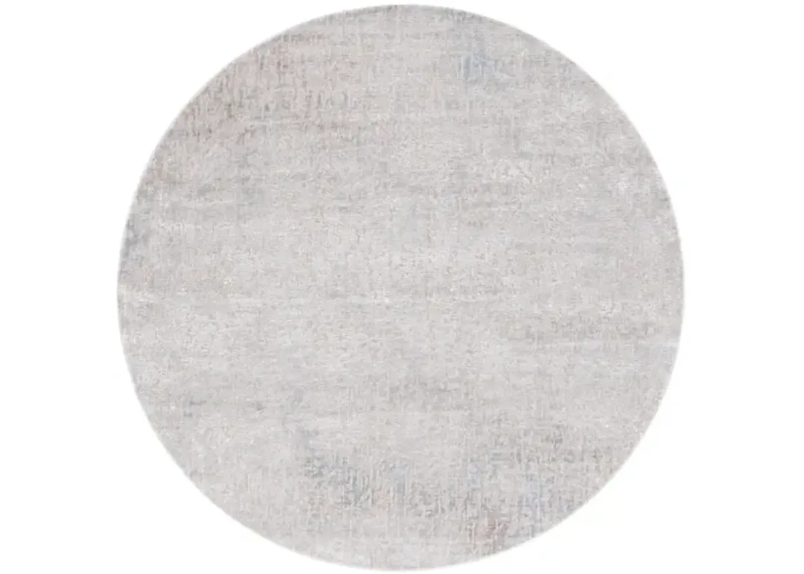 PLATINUM 554 Grey 6'-7' X 6'-7' Round Round Rug