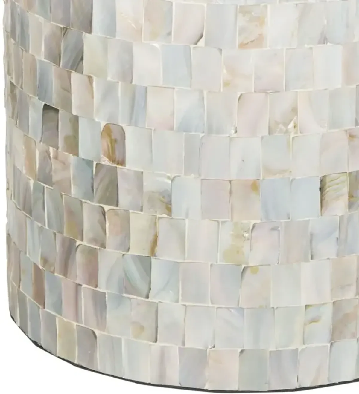 Ariel Square Mosaic Round Stool