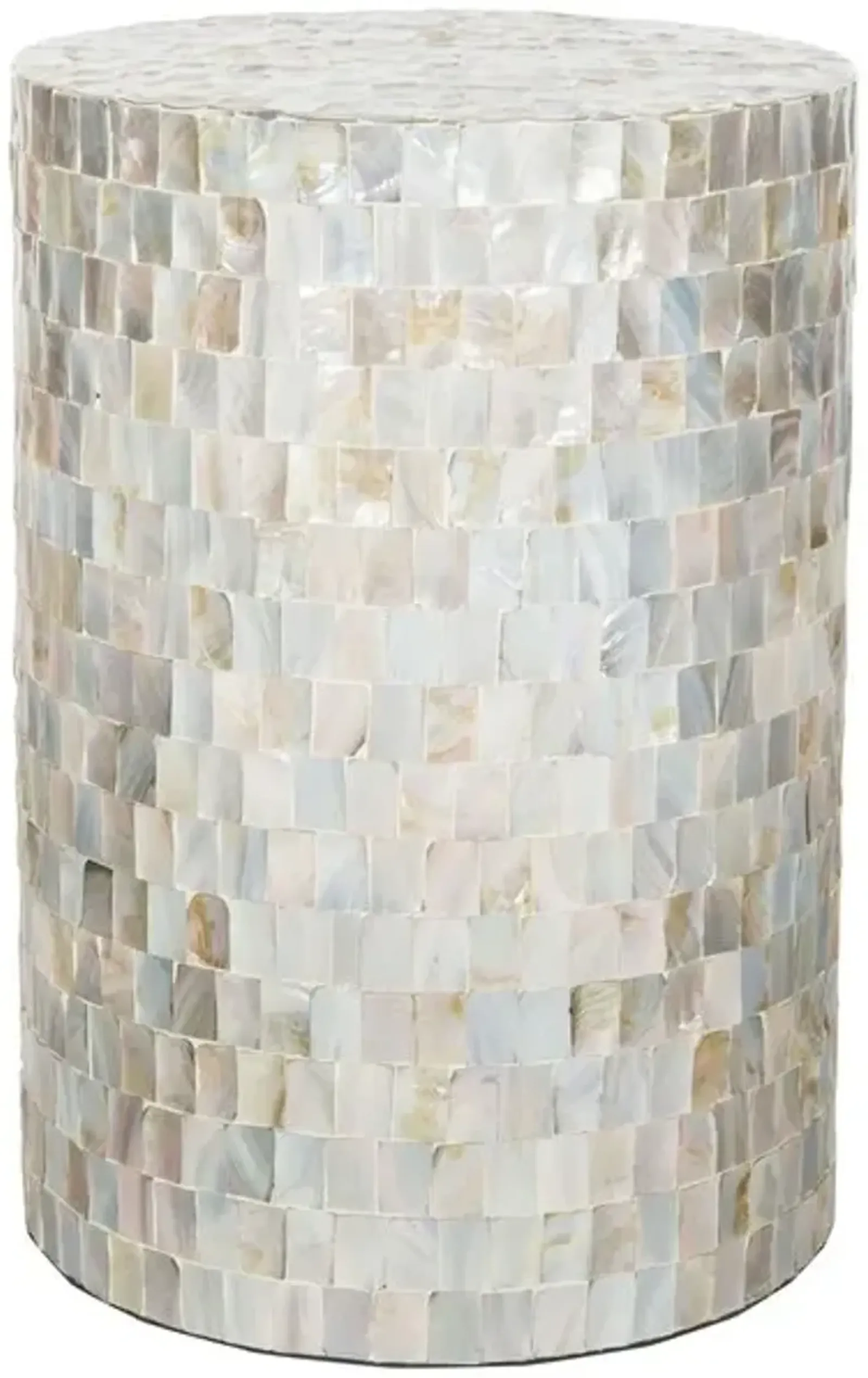 Ariel Square Mosaic Round Stool