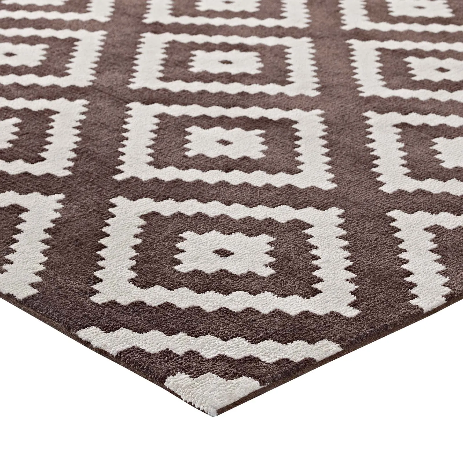 Alika Abstract Diamond Trellis Area Rug