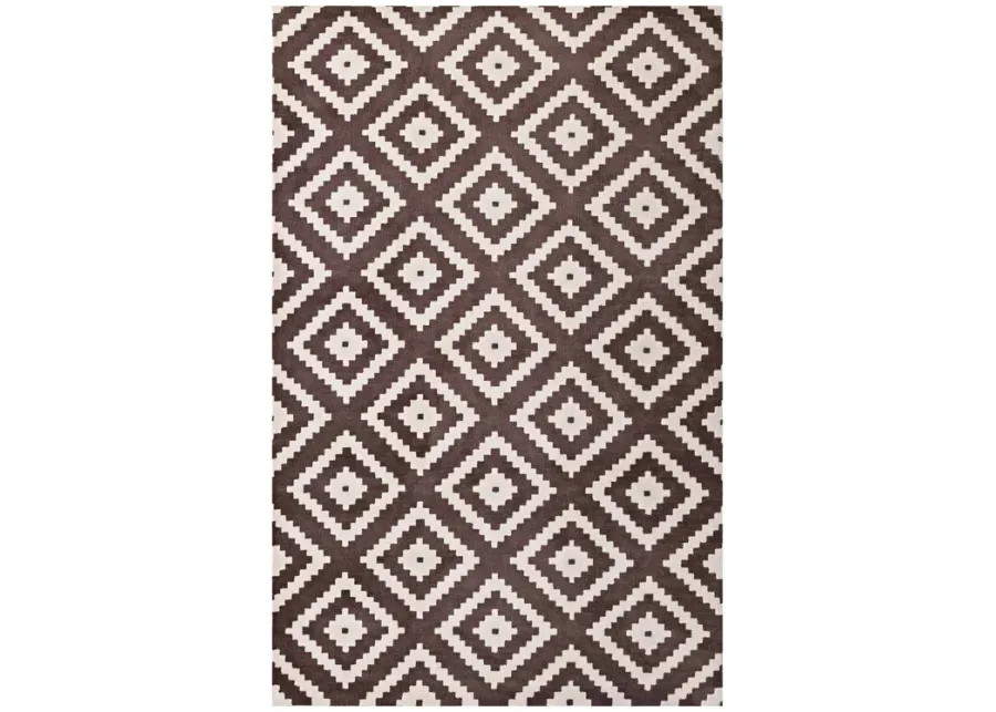 Alika Abstract Diamond Trellis Area Rug