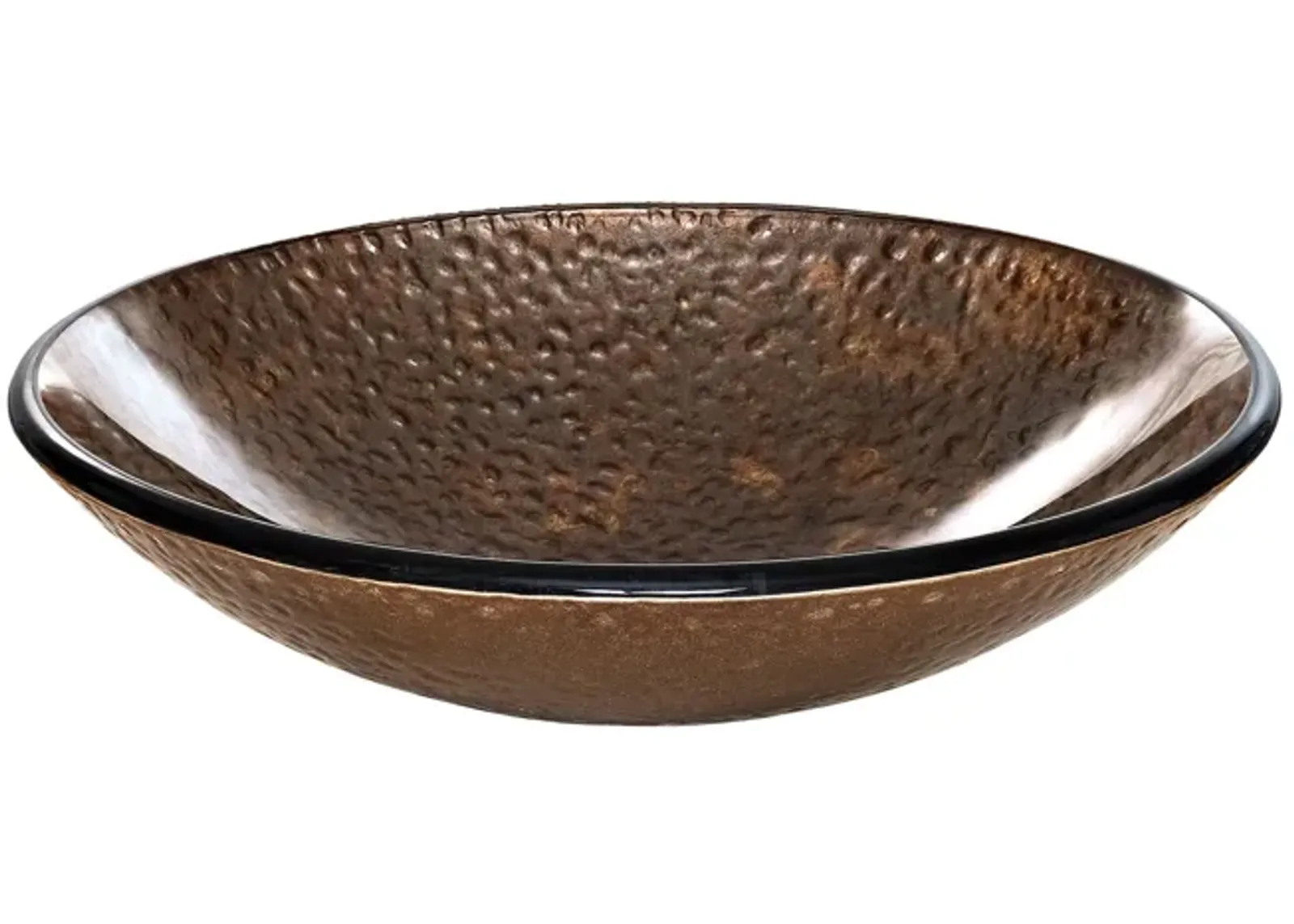 Reflex Vessel Sink - Copper/Grey Storm 18.125-inch