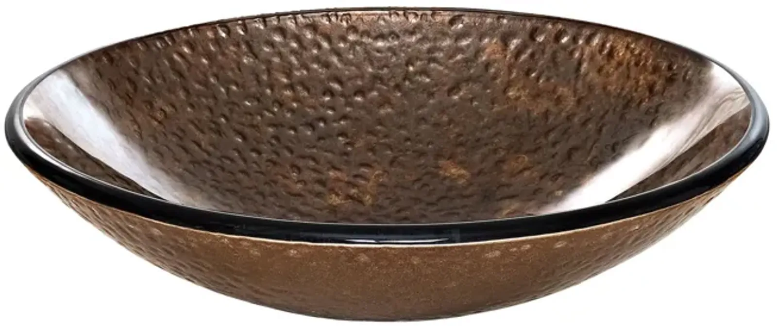 Reflex Vessel Sink - Copper/Grey Storm 18.125-inch