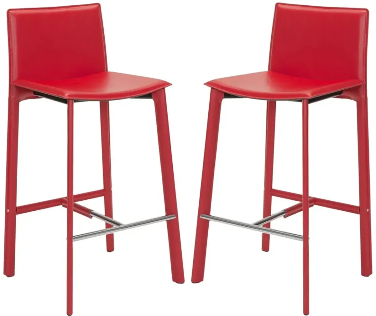 JANET 28.5" H BAR STOOL (SET OF 2)