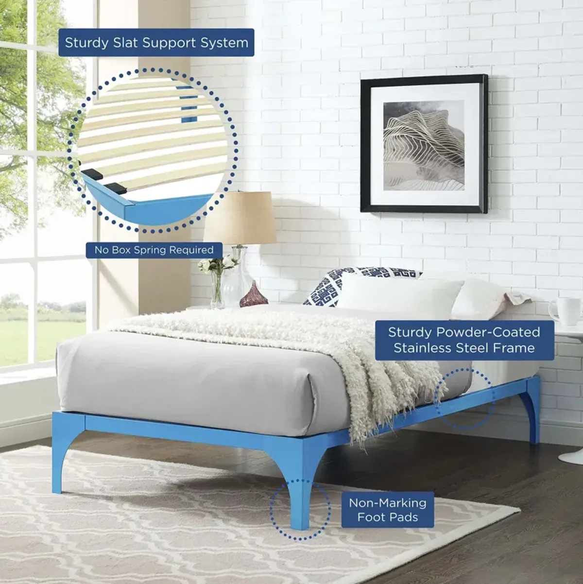 Ollie Twin Bed Frame