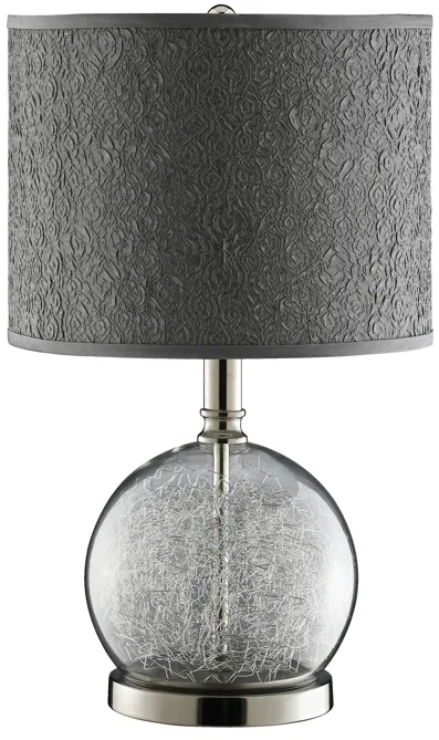 Filament 22'' High 1-Light Table Lamp - Chrome - Includes LED Bulb