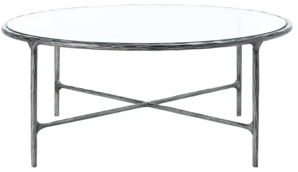 Jessa Round Metal Coffee Table