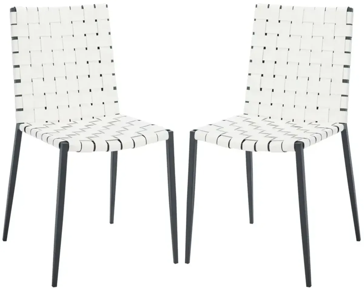 RAYNE WOVEN DINING CHAIR - Set of 2