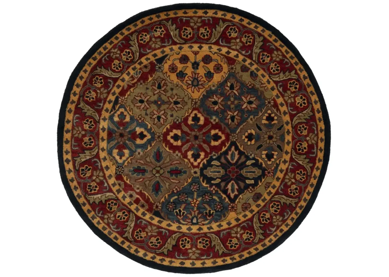 CLASSIC 101 BLUE  6' x 6' Round Round Rug