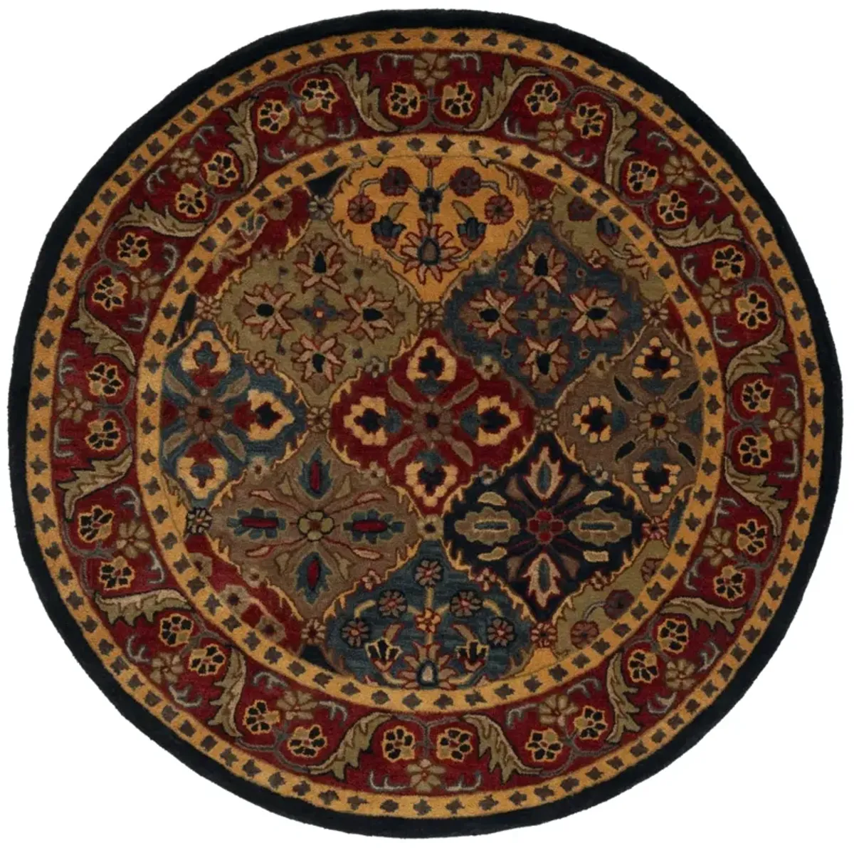 CLASSIC 101 BLUE  6' x 6' Round Round Rug