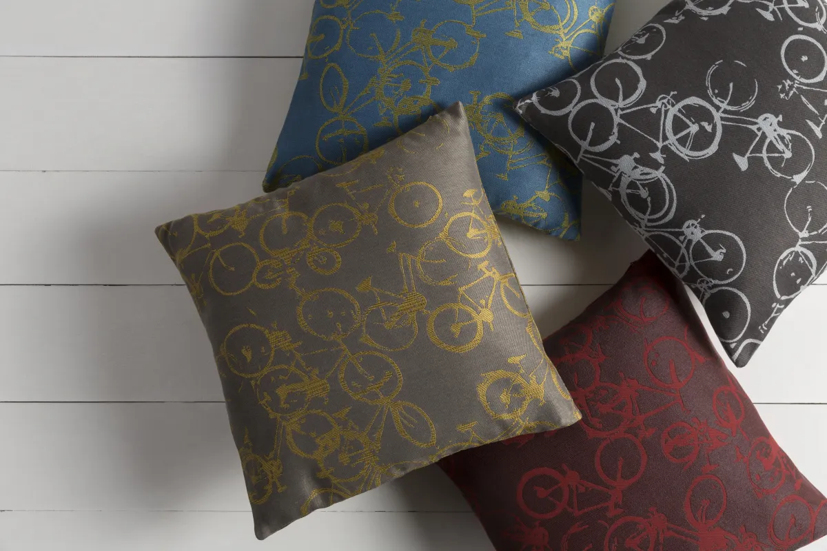 Pedal Power PDP-005 20"L x 20"W Accent Pillow